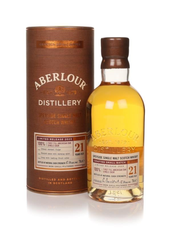 Aberlour 21 Year Old First Fill American Oak - New Vibrations Single Malt Whisky