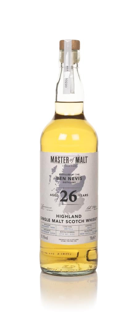 Ben Nevis 26 Year Old 1996 Single Cask (Master of Malt) Single Malt Whisky