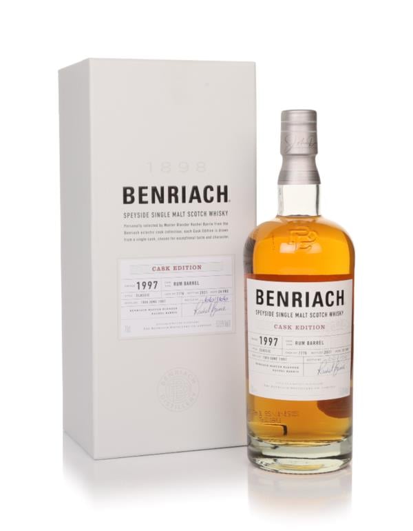 Benriach 24 Year Old 1997 (cask 7776) Cask Edition - Rum Barrel Single Malt Whisky