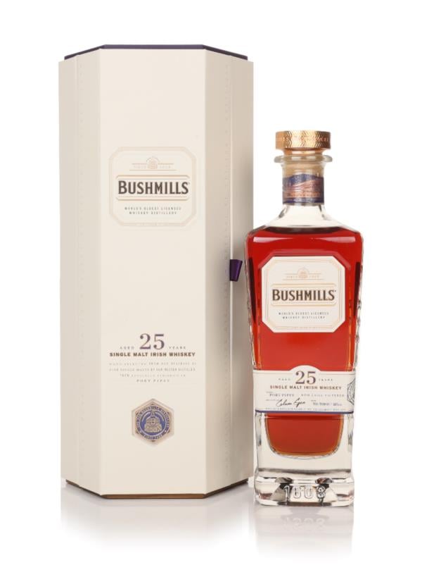 Bushmills 25 Year Old Single Malt Whiskey