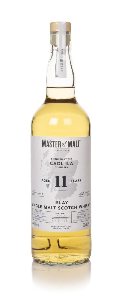 Caol Ila 11 Year Old 2007 Single Cask (Master of Malt) Single Malt Whisky