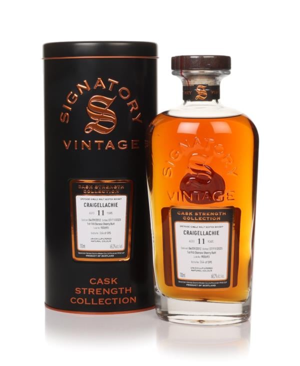 Craigellachie 11 Year Old 2012 (cask 900693) - Cask Strength Collectio Single Malt Whisky