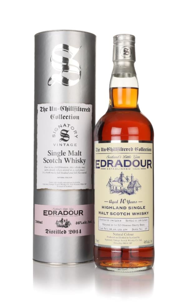 Edradour 10 Year Old 2014 (casks 44, 63, 153 & 154) - Un-Chillfiltered Single Malt Whisky