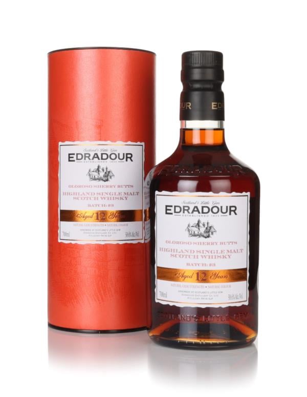 Edradour 12 Year Old 2011 & 2012 Sherry Cask Strength Batch #3 Single Malt Whisky