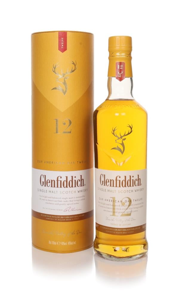 Glenfiddich 12 Year Old American Oak Single Malt Whisky