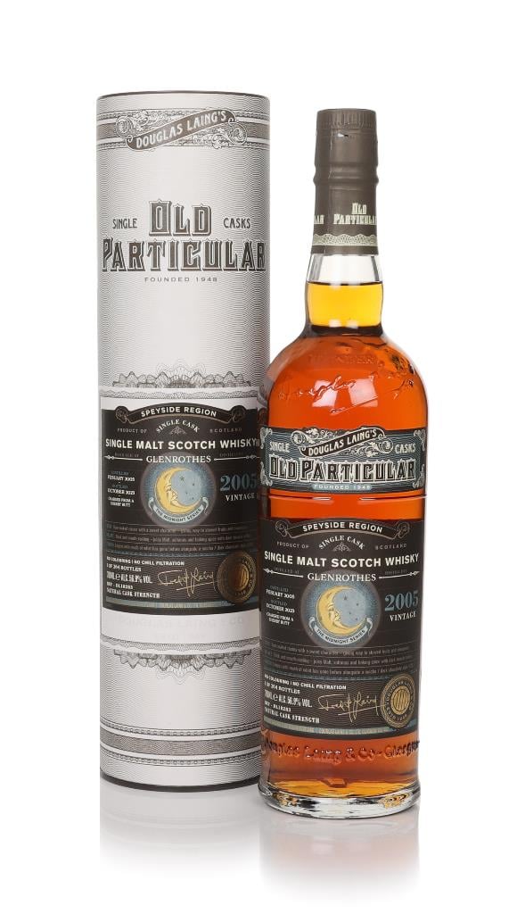 Glenrothes 18 Year Old 2005 (cask 18283) - Old Particular The Midnight Single Malt Whisky