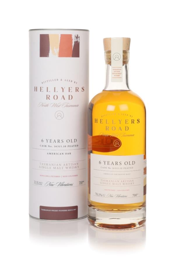 Hellyers Road 6 Year Old 2016 (cask 16315.10) Peated - New Vibrations Single Malt Whisky