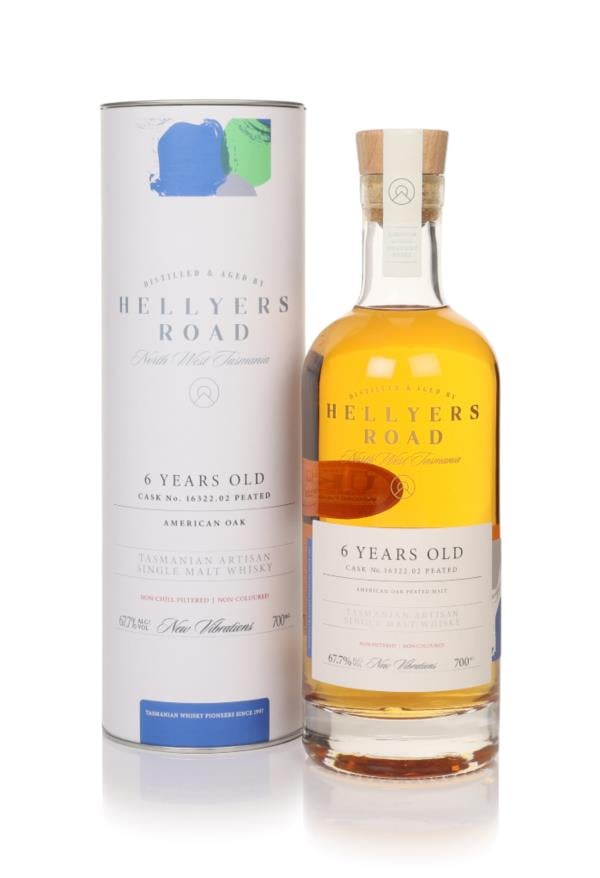 Hellyers Road 6 Year Old (cask No.16322.02 Peated)  New Vibrations Single Malt Whisky