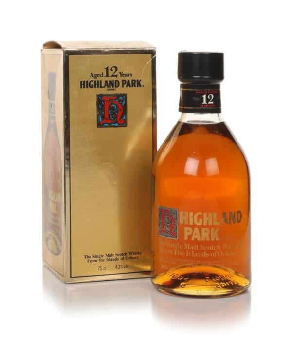 Highland Park 12 Year Old - 1980s Single Malt Whisky