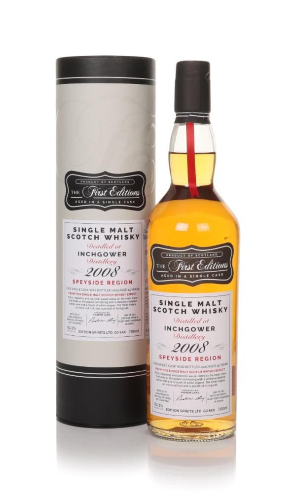 Inchgower 15 Year Old 2008 (cask 20614) - The First Editions (Hunter L Single Malt Whisky