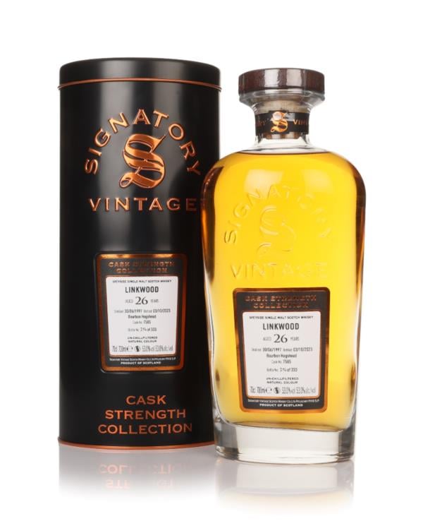 Linkwood 26 Year Old 1997 (cask 7585) - Cask Strength Collection (Sign Single Malt Whisky