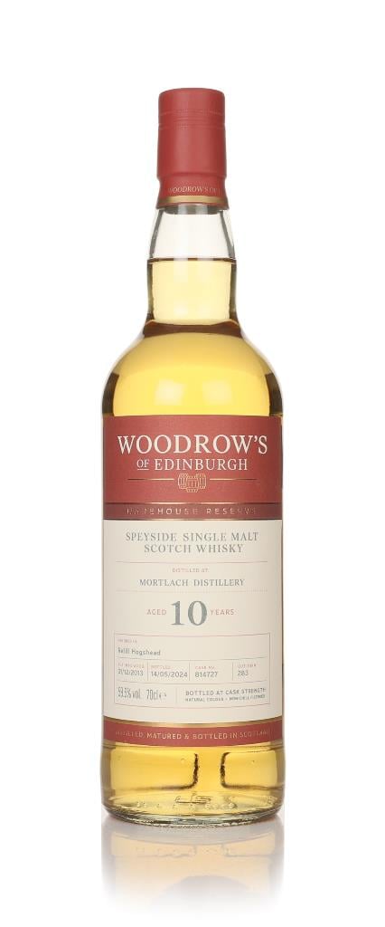 Mortlach 10 Year Old 2013 (cask 814727) - Woodrows of Edinburgh Single Malt Whisky