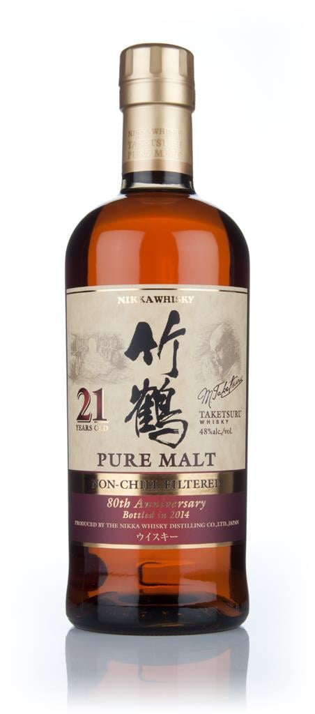 Taketsuru 21 Year Old (bottled 2014) - Non-Chill Filtered 80th Anniver Blended Malt Whisky