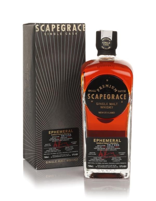 Scapegrace Ephemeral (cask RP9) - New Zealand Pinot Noir Cask (Prime E Single Malt Whisky