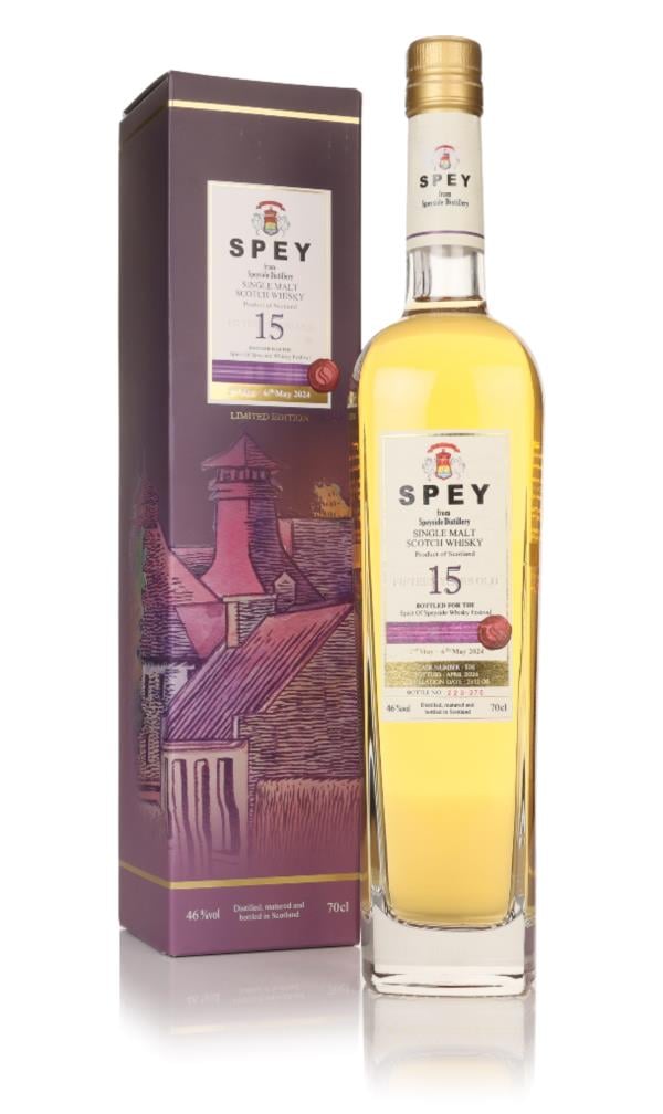 SPEY 15 Year Old 2008 (cask 3135) - Spirit of Speyside Whisky Festival Single Malt Whisky