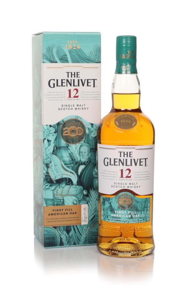 The Glenlivet 12 Year Old First-fill American Oak - 200th Anniversary Single Malt Whisky