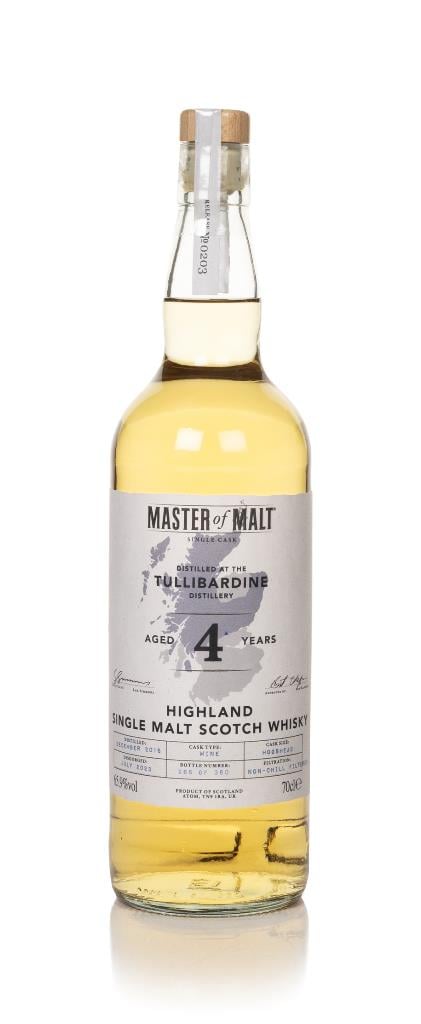 Tullibardine 4 Year Old 2018 Single Cask (Master of Malt) Single Malt Whisky