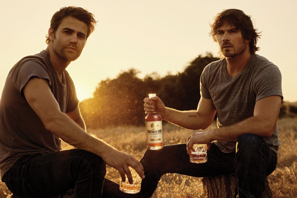 Ian Somerhalder and Paul Wesley, stars of The Vampire Diaries