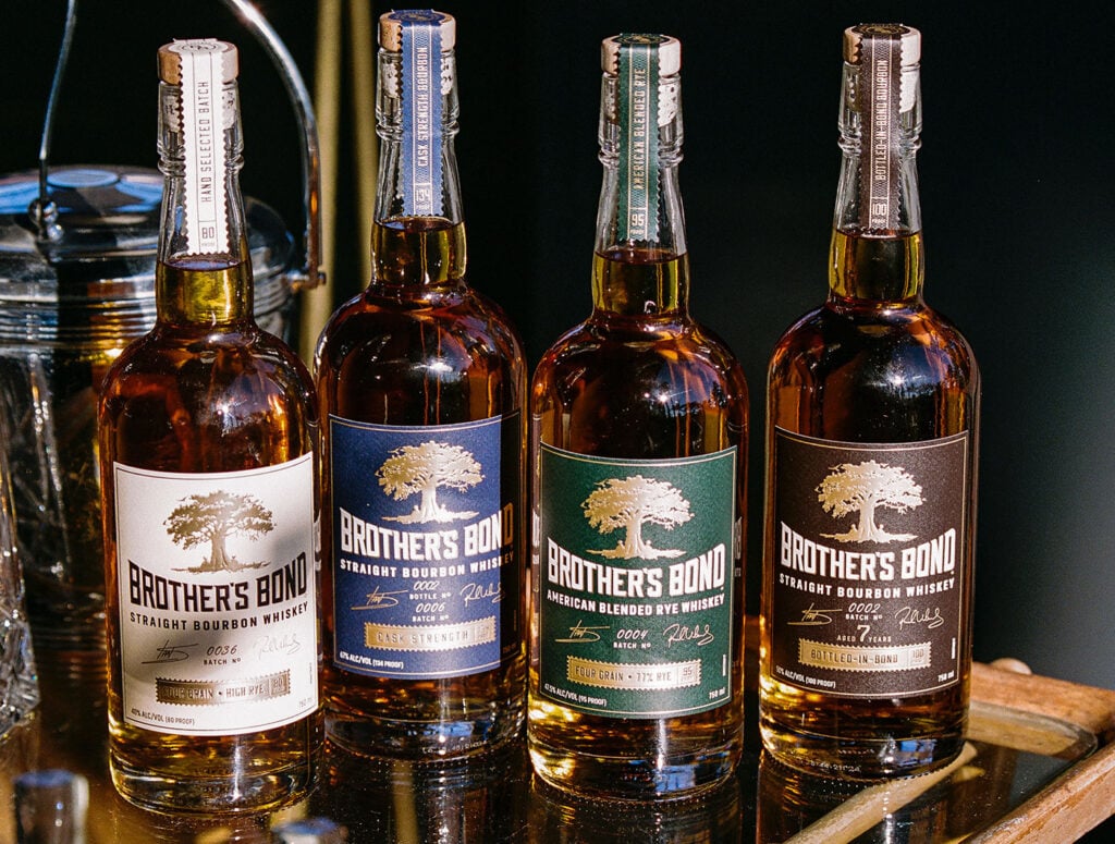The Brother's Bond Bourbon core range