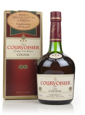 Courvoisier 3 Star Luxe Cognac - 1991 - Master of Malt