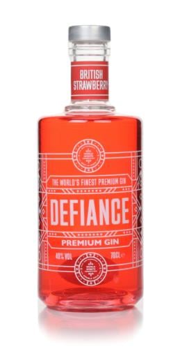 Defiance British Strawberry Gin 70cl Master Of Malt