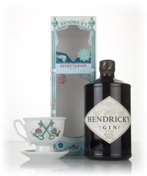 Hendrick's Gin - Secretarium of the Cucumber Gift Box with Tea Cup ...