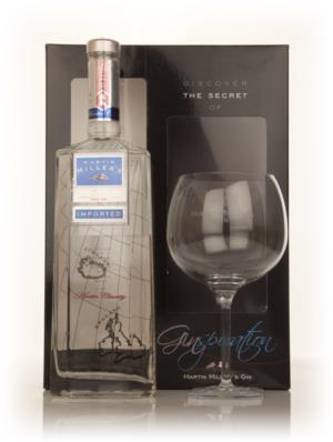 Martin Miller's & Glass Gift Pack Gin 70cl | Master of Malt