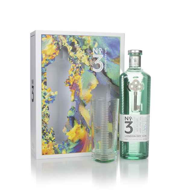 No.3 Gin Gift Pack With Glass | Master of Malt