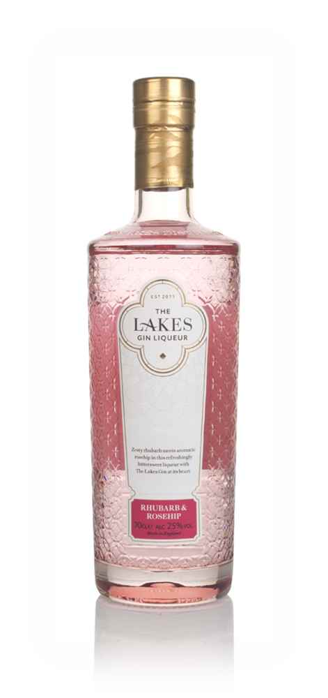 The Lakes Rhubarb & Rosehip Gin Liqueur 70cl | Master of Malt