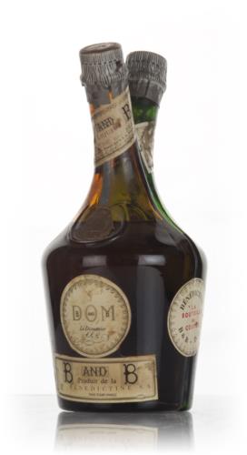 bottle benedictine liqueur 1960s liqueurs