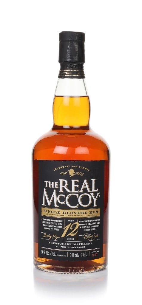 McCoy of 12 Rum Year Malt Old Master | 70cl Real The
