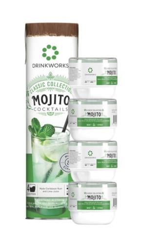 Drinkworks Mojito Tube 4x Pods 20cl Master of Malt