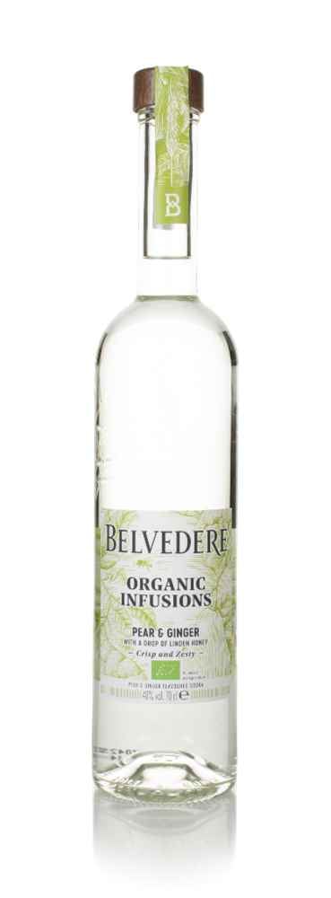 Belvedere Organic Infusions Pear & Ginger Vodka, 70 cl – The Bottle Club