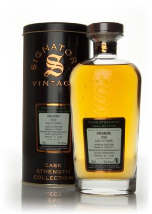 Ardmore 22 Year Old 1990 - Cask Strength Collection (Signatory) Whisky 70cl  | Master of Malt