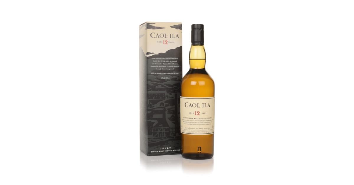 Caol Ila 12 Year Old Whisky 70cl
