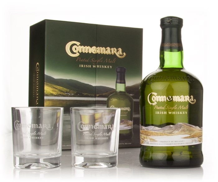 Connemara Peated Single Malt + 2 Glasses Whiskey 70cl | Master of Malt