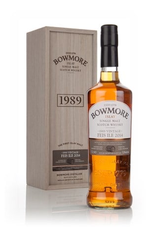 Bowmore 1989 VINTAGE FEIS ILE 2014 空箱・空瓶 オンラインストア卸値