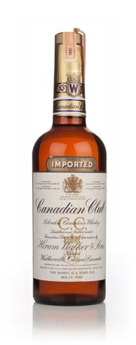 Canadian Club 6 Year Old Whisky - 1961 76cl | Master of Malt