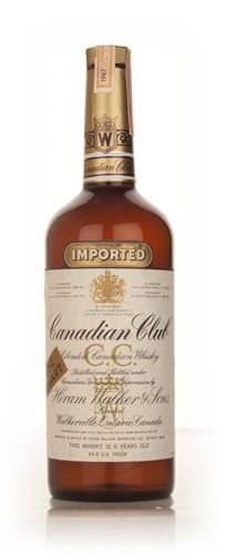 Canadian Club 6 Year Old Whisky 1l - 1967 | Master of Malt