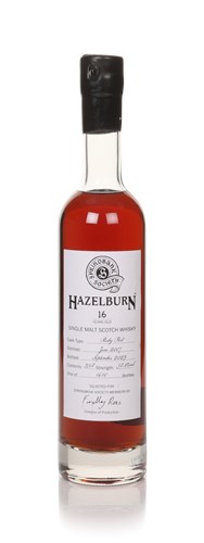 Hazelburn 16 Year Old 2007 - Springbank Society (35cl) Whisky