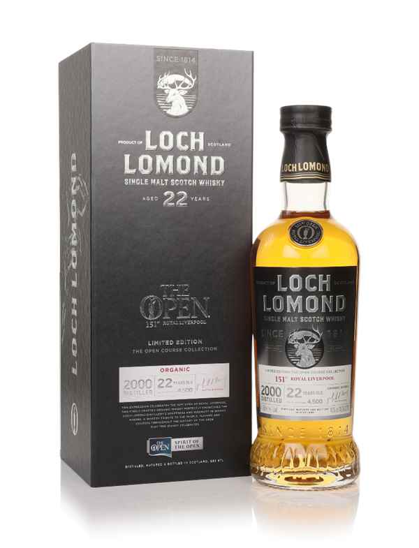 Loch Lomond 22 Year Old 2000 Open Course Collection 151st Royal