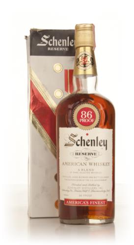 Schenley Reserve American Whiskey - 1960s Whisky 75cl | Master of Malt