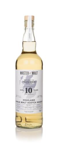 Teaninich 10 Year Old 2008 (Master Of Malt) Whisky 70cl | Master Of Malt