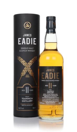 Teaninich 11 Year Old 2011 (cask 361936) - James Eadie Whisky 70cl ...